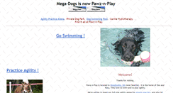Desktop Screenshot of mega-dogs.com